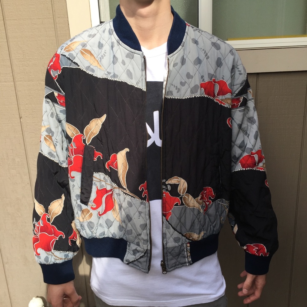 Vintage Vietnamese export bomber jacket
